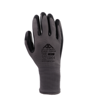 Active Gear Active FLEX Γάντια Εργασίας Νιτριλίου Γκρι - Image 3