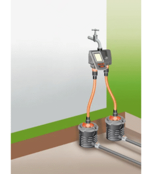 Gardena Multicontrol Duo Προγραμματιστής Ποτίσματος Μπαταρίας 2 Στάσεων - Image 2