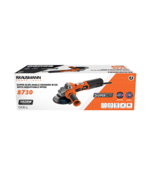 Krausmann 8730 Τροχός 125mm Ρεύματος 1020W με Ρύθμιση Στροφών - Image 2