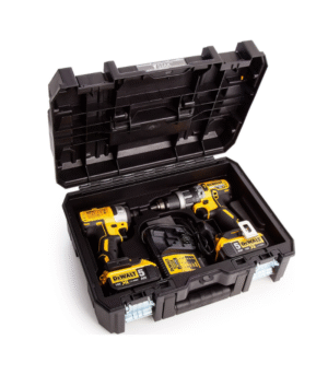 Dewalt Σετ Κρουστικό Δραπανοκατσάβιδο & Παλμικό Κατσαβίδι Brushless 18V με 2 Μπαταρίες 5Ah και Θήκη - Image 2