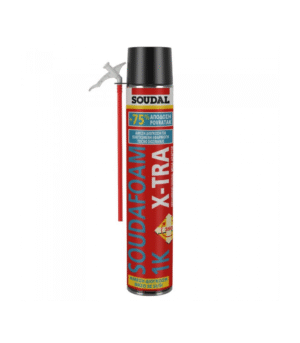 Soudal Αφρός Pu Χαμηλής Διόγκωσης Soudafoam X-Tra 1K 750ml