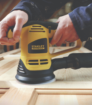 Stanley Έκκεντρο Τριβείο 125mm Ρεύματος 480W με Ρύθμιση Ταχύτητας - Image 4