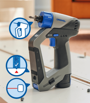 Dremel - DD12V-S1 Multi-Drill Πολυδράπανο Μπαταρίας Blueprint 12V Li-Ion Brushless (1x2.0Ah) - Image 2