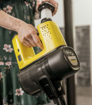 Karcher Vc 6 Cordless Ourfamily Επαναφορτιζόμενη Σκούπα Stick 25.2V Κίτρινη - Image 4