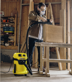 Karcher WD 3 P V-19/4/20 Σκούπα Υγρών / Στερεών 1000W με Πλαστικό Κάδο 19lt - Image 3