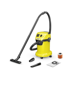 Karcher WD 3 P V-19/4/20 Σκούπα Υγρών / Στερεών 1000W με Πλαστικό Κάδο 19lt