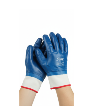 Benman Γάντια Εργασίας Μπλε Νιτριλίου XL - Image 3