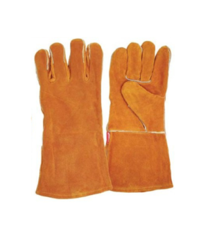 Benman Γάντια Εργασίας Ηλεκτροσυγκολλητή Πορτοκαλί Δερμάτινα XXL/11
