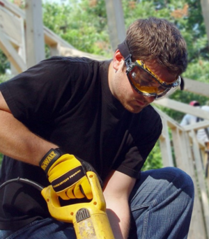 Dewalt Concealer Γυαλιά / Μάσκα Εργασίας για Προστασία με Διάφανους Φακούς - Image 3