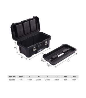 Harden Βαλίτσα Εργαλείων Αλουμινίου 18'' - Image 3