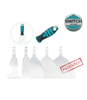 Κιτ Ξύστρας Στόκου με 5 Σπάτουλες και Με Δυνατότητα Εναλλαγής Bihui PTKSK6 - Image 3