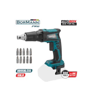 Bormann PRO BBP5150 Κατσαβίδι Γυψοσανίδας Μπαταρίας 20V Brushless Solo - Image 2