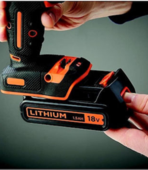 Black & Decker Σετ Κρουστικό Δραπανοκατσάβιδο & Παλμικό Κατσαβίδι 18V με 1 Μπαταρία 1.5Ah και Θήκη BCK21S1S - Image 3