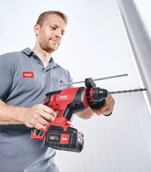 FLEX 430005 CHE 18.0-EC Κρουστικό Πιστολέτο Μπαταρίας 18V Brushless SDS-Plus (Solo) - Image 6