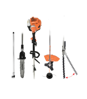 Kraft 691074 Πολυμηχάνημα Κήπου Βενζίνης με Κονταροπρίονο, Χλοοκοπτικό και Μπορντουροψάλιδο