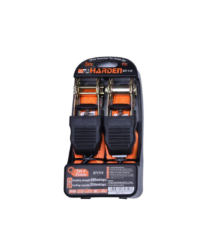 Harden Ιμάντας GS Καστάνια 1 inch x5m Γάτζος 2 Τμχ - Image 2