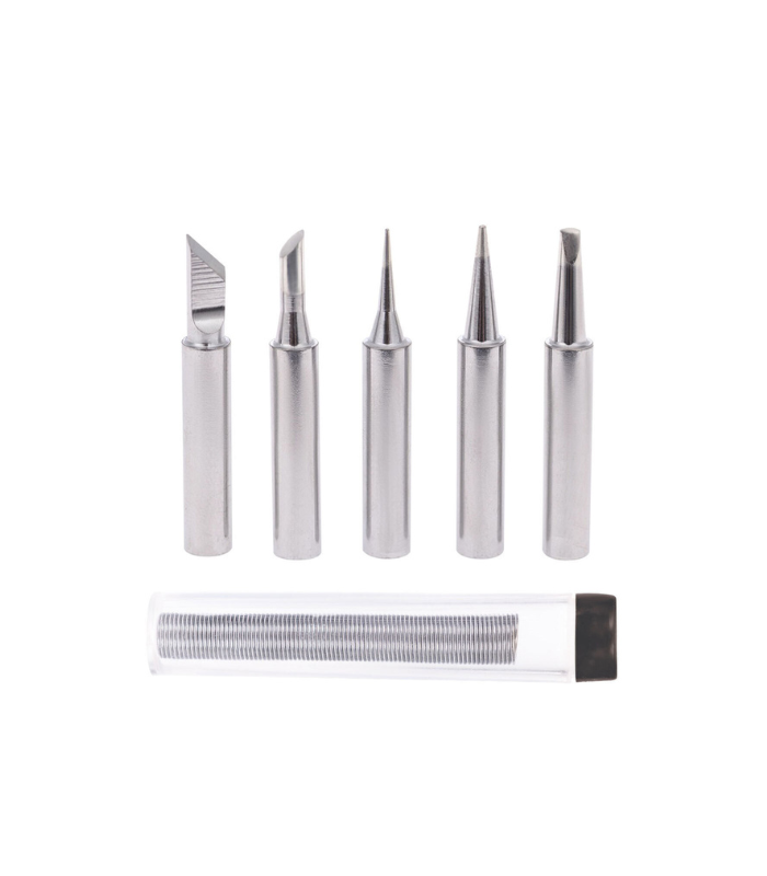 axesouar-gia-kollitiri-stilo-ac13515 Krausmann Σετ Μυτες 5Τμχ & Κολληση Για Κολλητηρια AC13515 - Image 1