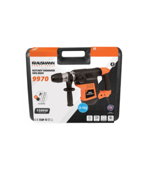 Krausmann Πιστολέτο Περιστροφικό SDS Max 1500W 9970 - Image 2