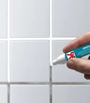 V33 Grout Pen Μαρκαδόρος Αρμών Λευκό - Image 2