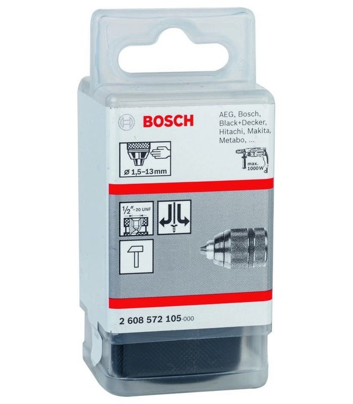 Bosch Τσοκ Αυτόματο Μεταλλικό Κρουστικό 1.5-13mm - Image 2