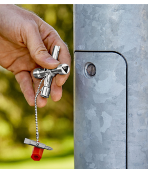 Knipex Κλειδί Πολυμορφικό Σταυρού με Μύτη 76mm - Image 2