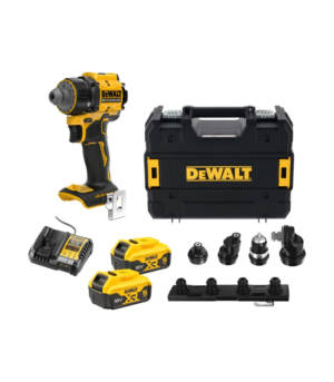DeWalt Δραπανοκατσάβιδο Πολλαπλών Κεφαλών 18V XR Brushless 2x5.0Ah DCD803P2T
